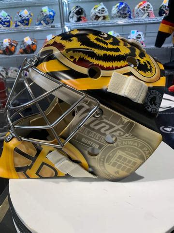 New: Linus Ullmark & Jeremy Swayman Signed Goalie Masks Winter Classic ...