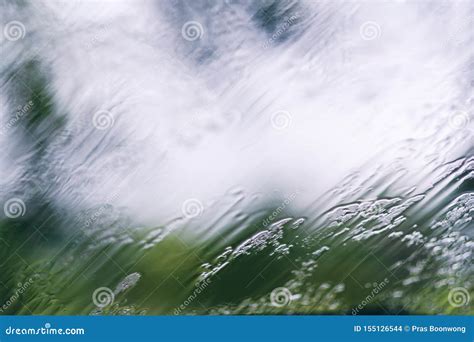 Rain Falling Outside the Window Stock Photo - Image of outdoors, nature ...