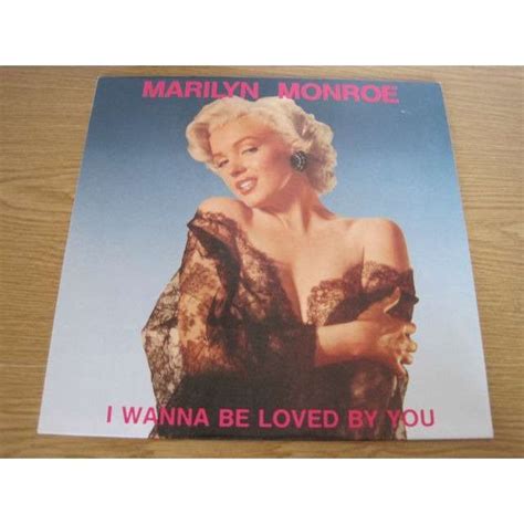 Marilyn Monroe I Wanna Be Loved By You Records, LPs, Vinyl and CDs ...