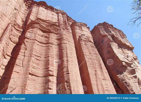 Talampaya Canyon National Park Stock Image - Image of erosion, outdoor ...