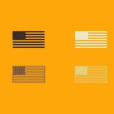 Black And White American Flag Vector Art, Icons, and Graphics for Free Download