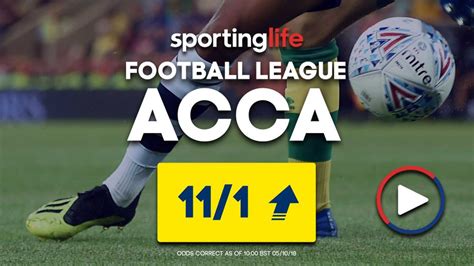 Sporting Life EFL Accumulator: Saturday four-fold for EFL enhanced with ...