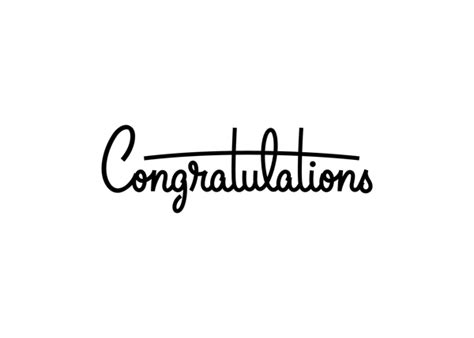 Congratulations PNG Clipart - PNG Mart