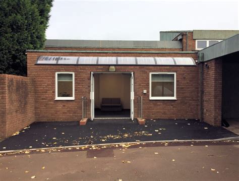 Redditch Crematorium, Entrance Canopy - Able Canopies Ltd