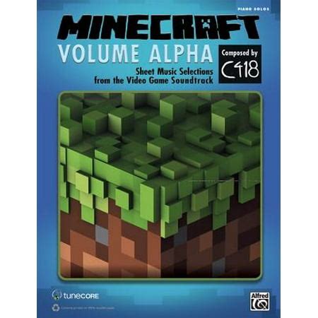 Minecraft: Volume Alpha : Sheet Music Selections from the Video Game Soundtrack - Walmart.com