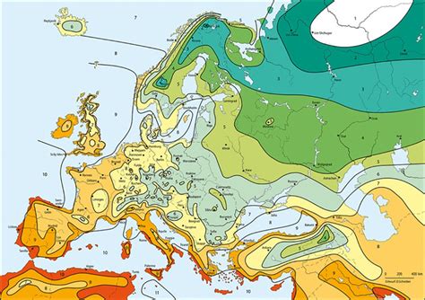 Gardening Zones for Europe, US, Canada, China, Japan & Australia