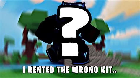 I RENTED The Wrong KIT.. (Roblox Bedwars) - YouTube