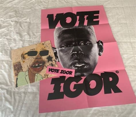 Igor Limited Edition Vinyl Bundle in 2021 | Tyler the creator vinyl, Pink sticker, Pink poster