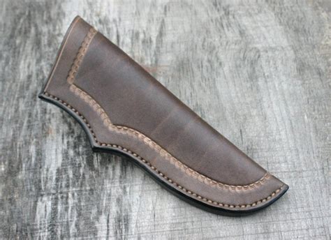 Bushcraft Leather Knife Sheath / Leather Sheath For 5