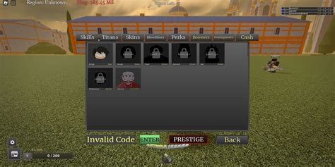 Roblox Titan Warfare Codes (June 2023)