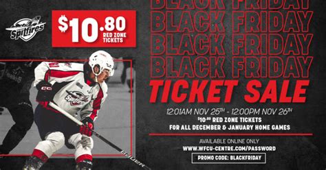 Windsor Spitfires Black Friday Ticket Sale – Windsor Spitfires