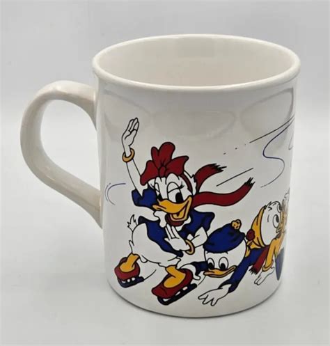 WALT DISNEY DONALD, Daisy, Huey, Dewey & Louie Duck Collectable Mug ...