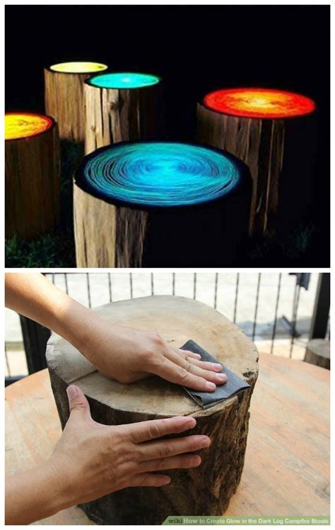 Wood Logs and Stumps DIY Ideas Projects & Furniture Instructions