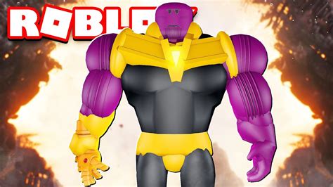 THANOS VS ROBLOX - YouTube