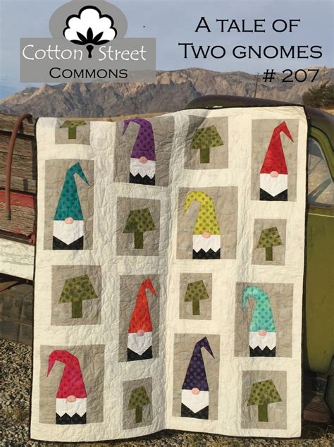 A Tale Of Two Gnomes - Quilting Pattern: Stitch-It Central