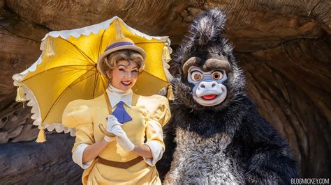 Rotation of Rare Characters Updated to Feature Jane & Terk from 'Tarzan' at Disney's Animal Kingdom