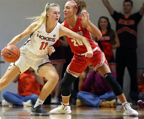 Scenes from the Radford-Virginia Tech women's basketball game ...