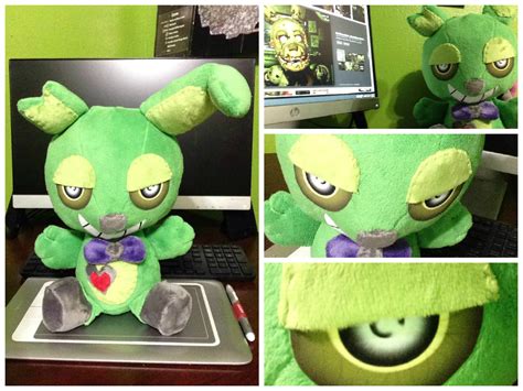 Springtrap Plushie by Touken2 on DeviantArt