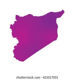 Map Country Syria Stock Vector (Royalty Free) 341256323 | Shutterstock