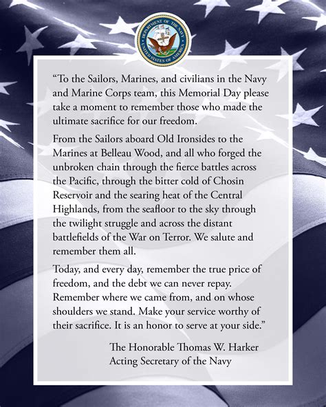 Chief of Navy Reserve Memorial Day Message > > Article View News