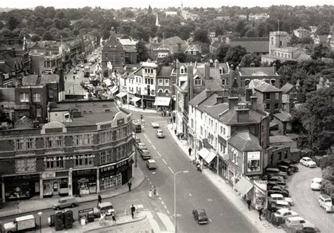 Enfield Town Centre, taken from Southbury Road | Enfield town, Historical london, London town