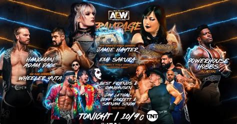 AEW Rampage Results: Winners, Grades, Reaction and Highlights from ...