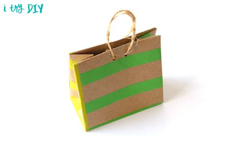 Mini Origami Shopping Bag | I Try DIY