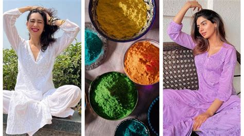 Holi 2023 Fashion Tips: Bollywood Divas Inspired Kurti Styled To Wear ...