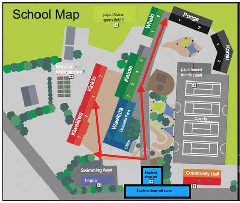 School drop off and pick-up zone. — Special update - Level 2