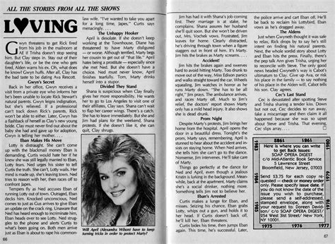 The Soap Opera Saga: Loving Recap-July 28, 1987 (SOD)