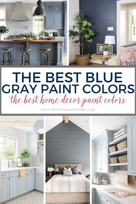 19+ Best Blue Gray Paint Colors - CorraShanay