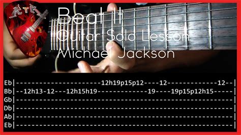 Beat It Guitar Solo Lesson - Michael Jackson Acordes - Chordify