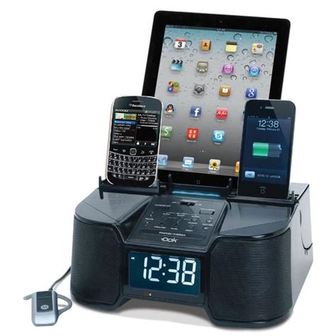 The Docking Station with 6 USB Ports and Stereo Speakers | Gadgetsin