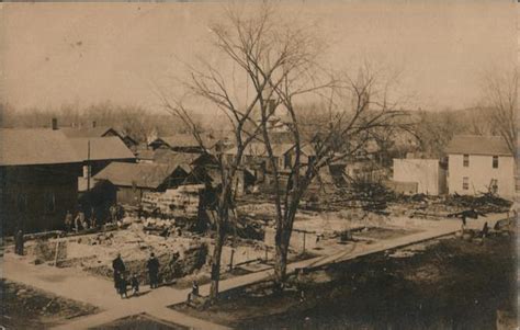 View of Town Spring Green, WI Postcard