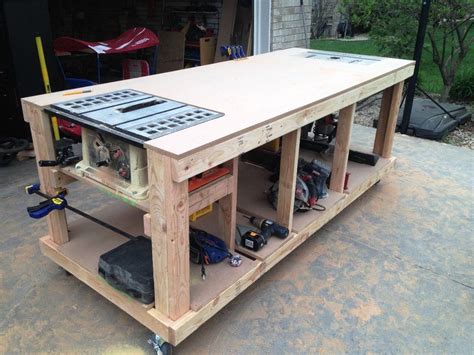 garage workbench plans pdf Woodworking bench plans Wood Working Shop, Wood Worki… in 2020 ...