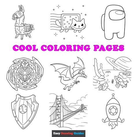 Free Printable Cool Coloring Pages for Kids