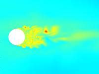 Vortex Shedding Simulation : TechWeb : Boston University