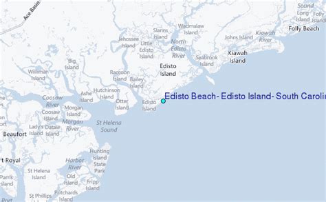 Map Of Edisto Beach Sc - Ailina Laurette