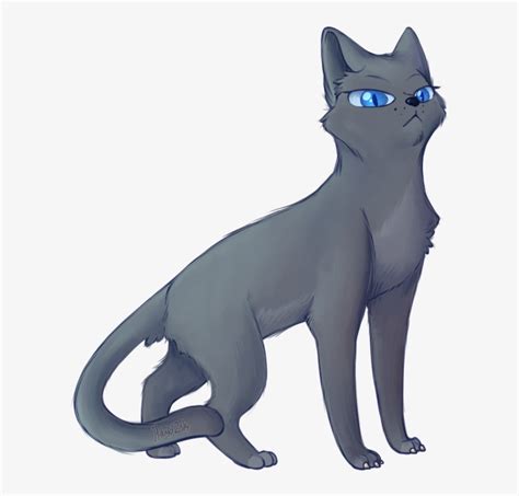 Bluestar-1 - Warrior Cats Bluestar Transparent PNG - 802x768 - Free ...