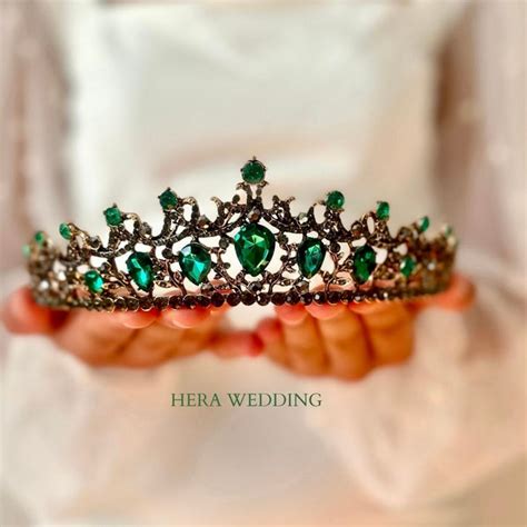 Pageant Crown Emerald - Etsy