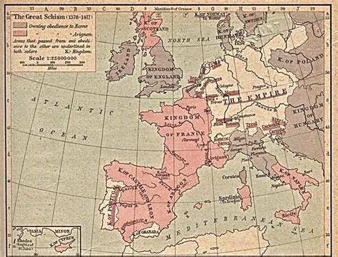 The Great Western Schism timeline | Timetoast timelines