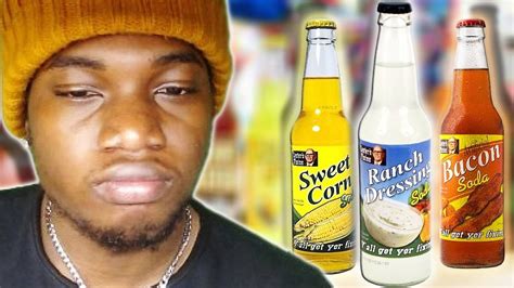 Trying the WEIRDEST Soda Flavors.. - YouTube