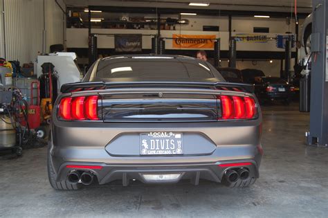 ROUSH Mustang Rear Spoiler Install - Car Repair, & Performance | Fluid ...