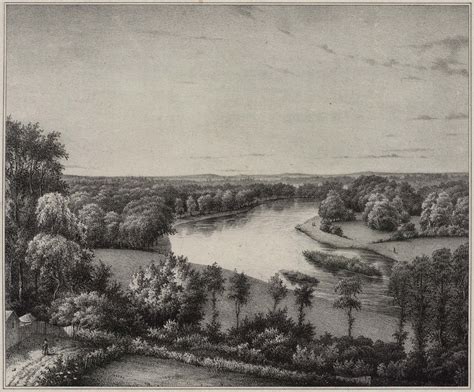 Vue Prise de Richmond Hill. View from Richmond Hill – Orleans House Gallery