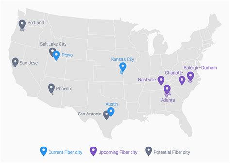 Google Fiber is coming to Atlanta, Charlotte, Nashville and Raleigh-Durham