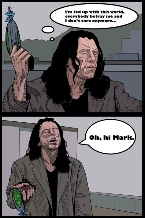 Tommy Wiseau Quotes | The Room Quotes | Comic Book Page Design | Comic ...