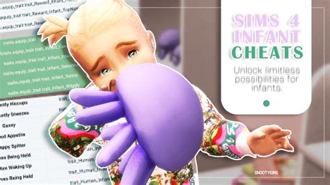 Control Infant's Development With These TS4 Infant Cheats!