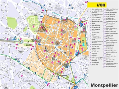 Montpellier Maps | France | Discover Montpellier with Detailed Maps | Montpellier, Detailed map ...