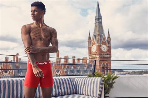 Footballer Marcus Rashford Fronts Nike’s New Underwear Campaign ...