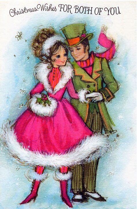 Vintage 1960s 1970s Mid Century Mod Merry Christmas Hallmark Greeting Card | eBay | Vintage ...